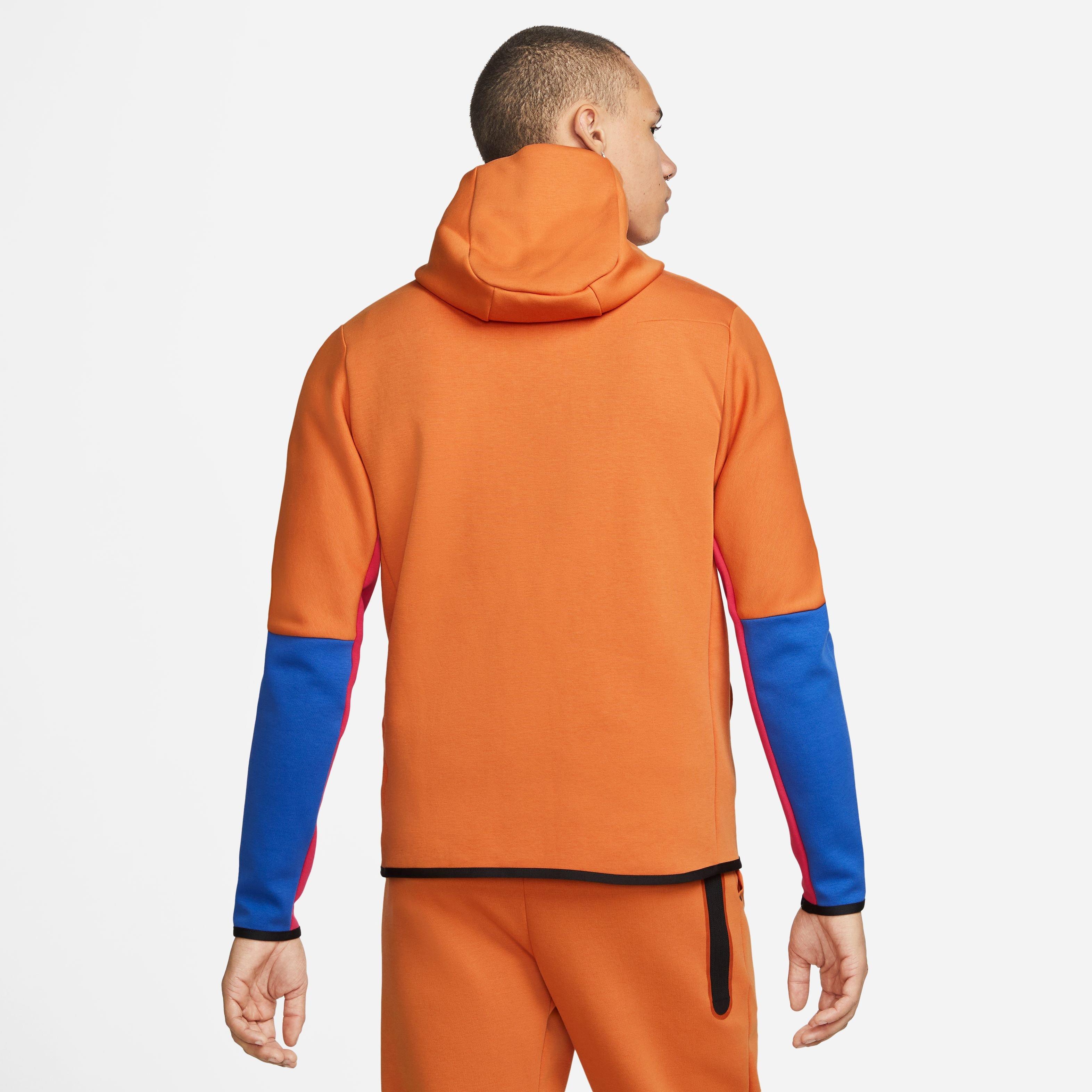 Orange full outlet zip hoodie